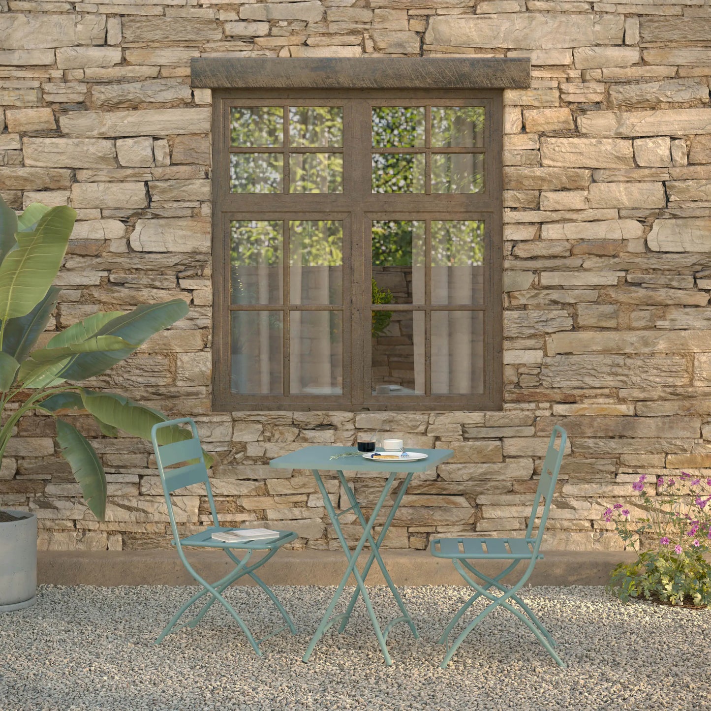 Bistro Klappstuhl Breeze blau