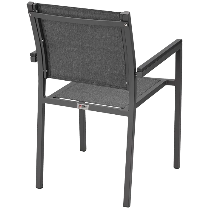 Terrassenstuhl Eris anthrazit