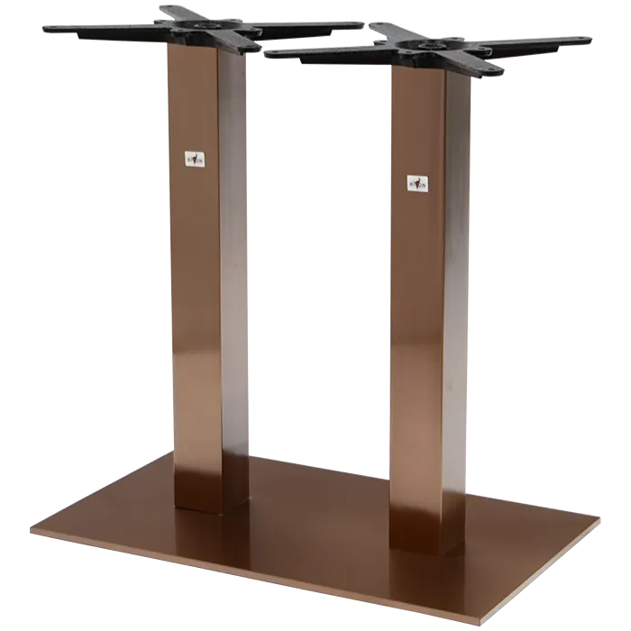 Tischgestell 40x70cm Kupfer
