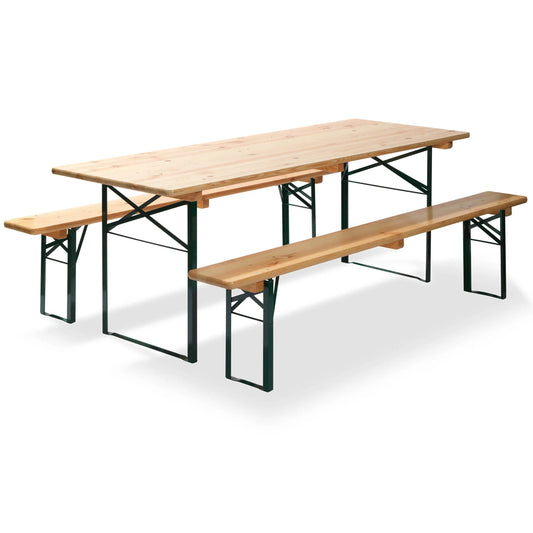 Biergarnitur mit Tisch 80 cm Brauereiqualität