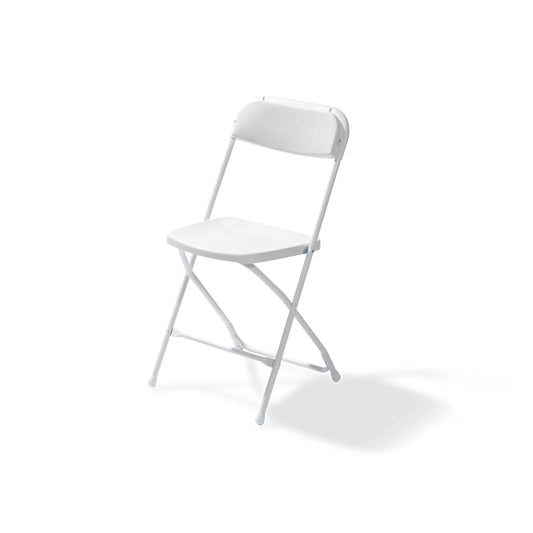Budget Klappstuhl weiß/weiß