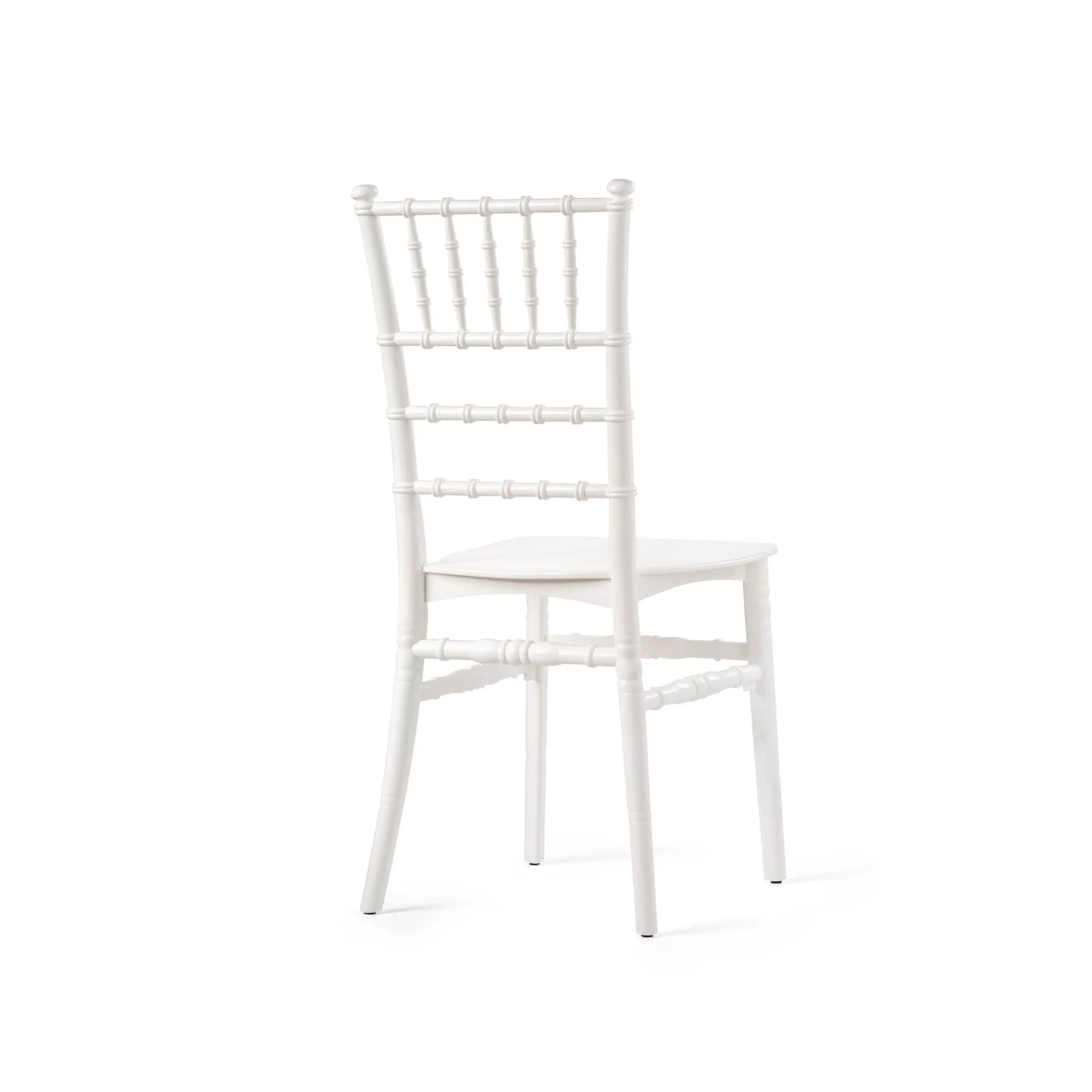 Bankettstuhl Tiffany weiss stapelbar