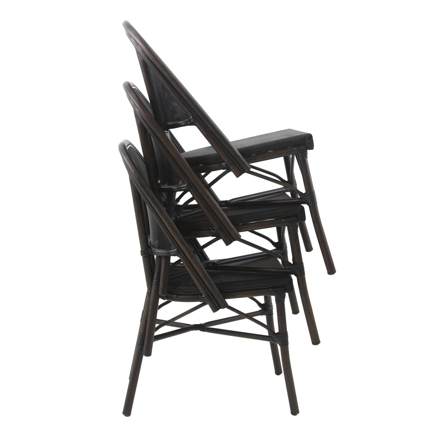 Terrassenstuhl Paris schwarz