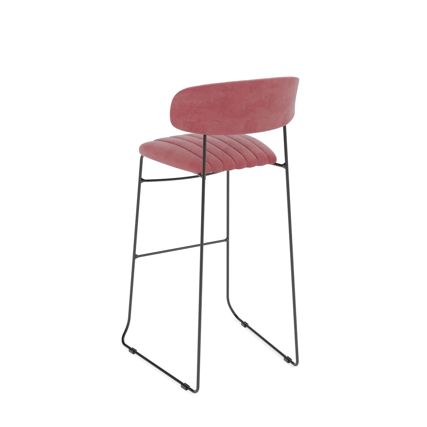 Barhocker Mundo rosa stapelbar