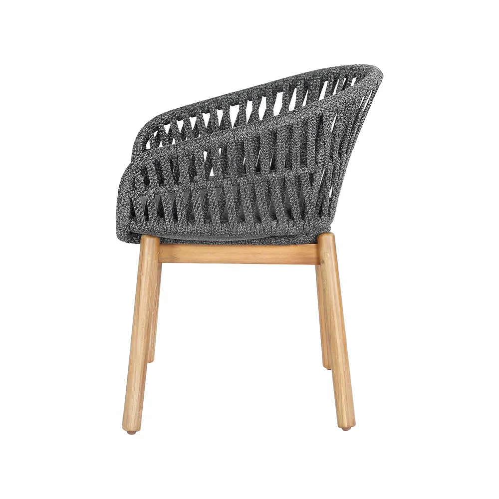 Terrassenstuhl Bari anthrazit