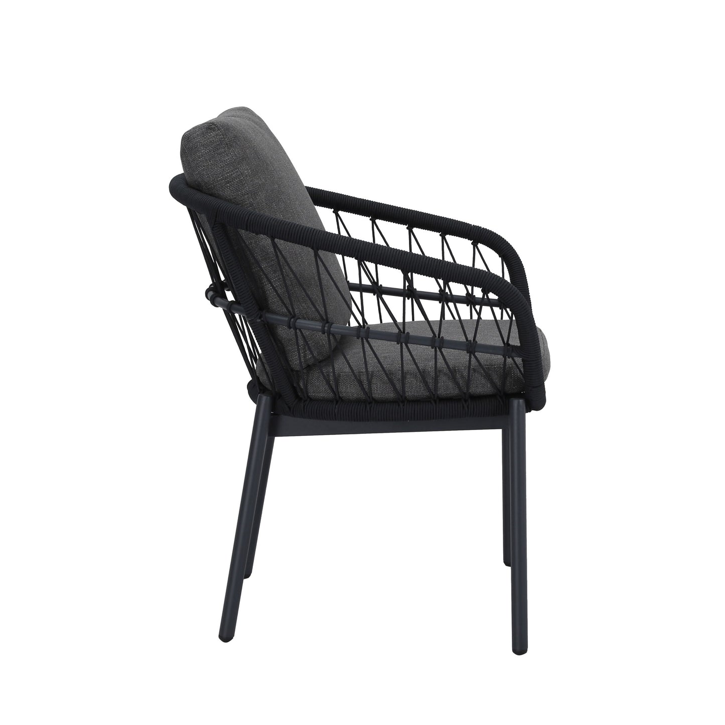 Terrassenstuhl Tropea anthrazit