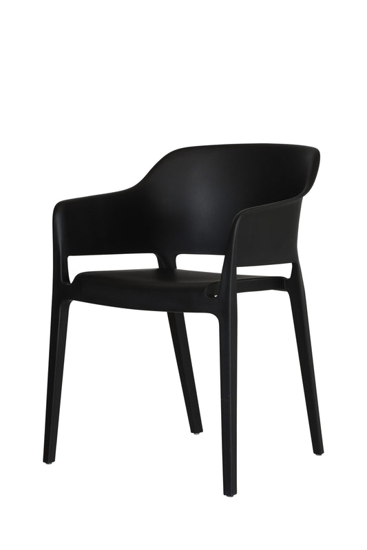 Outdoorstuhl Giethoorn schwarz