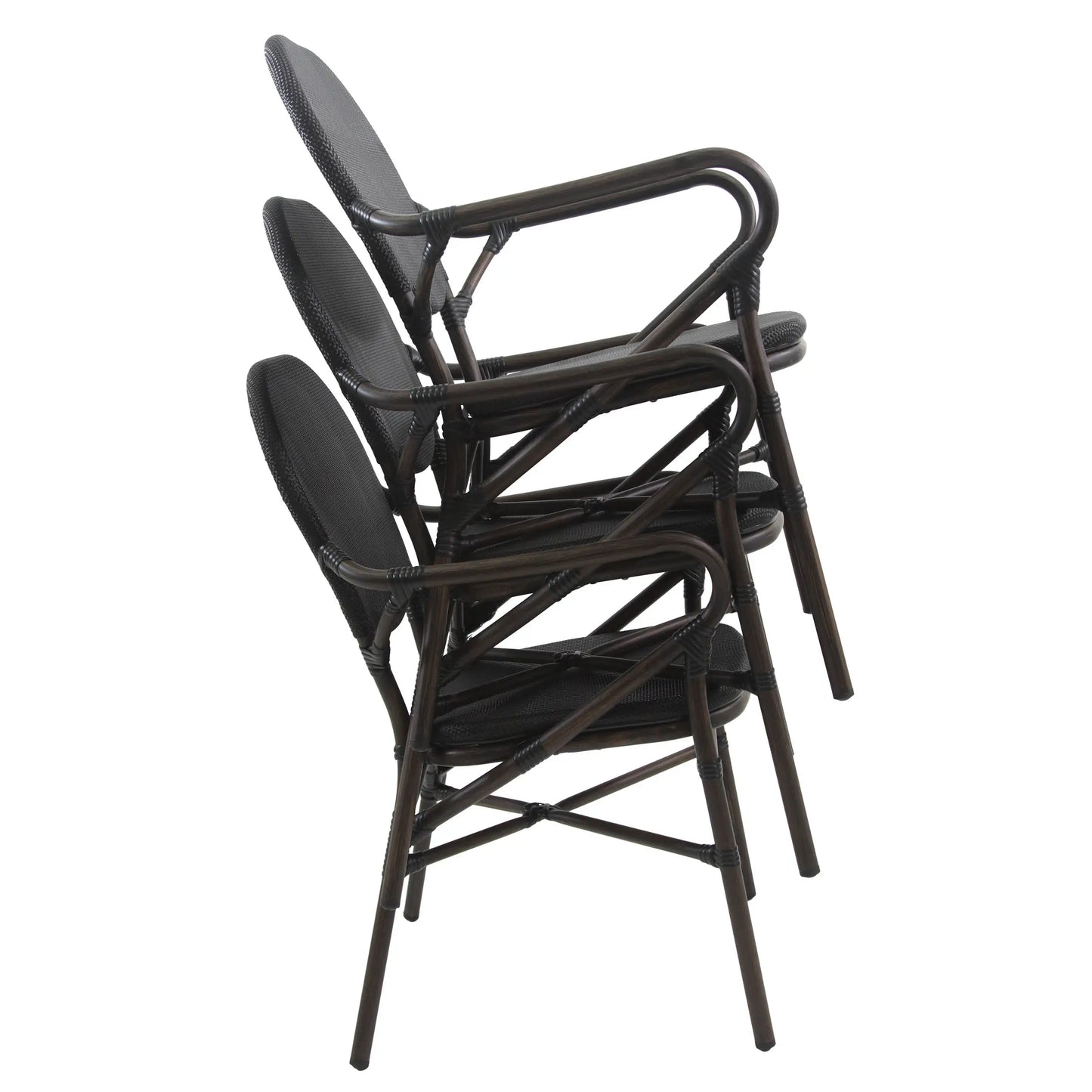 Terrassenstuhl Tango schwarz