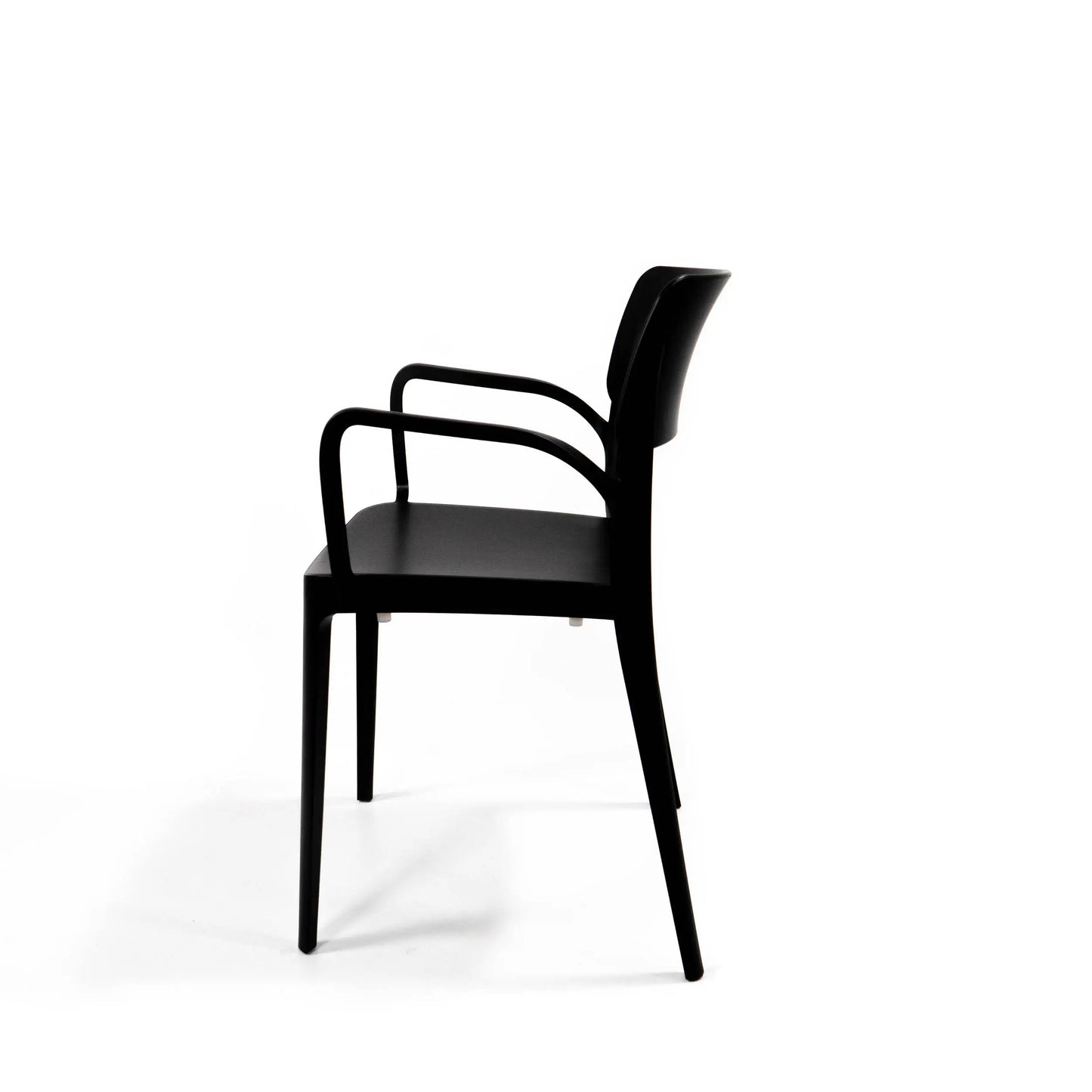 Stapelstuhl Wing AL schwarz