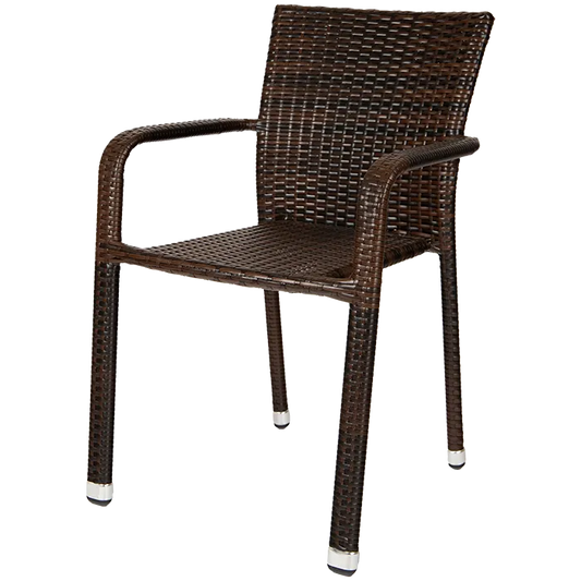 Terrassenstuhl Hektor braun