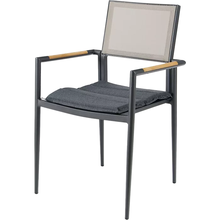 Terrassenstuhl Kronos anthrazit