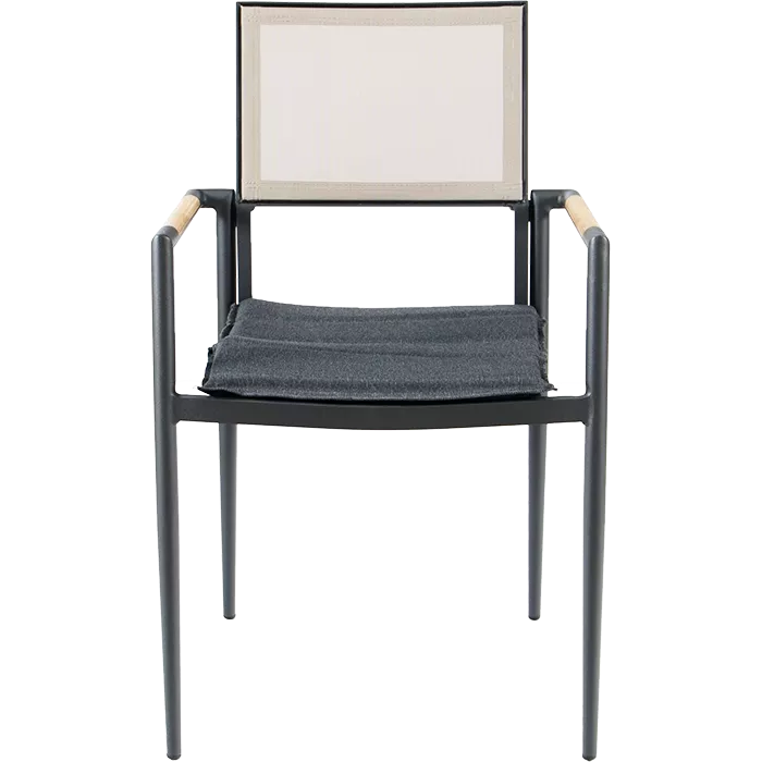 Terrassenstuhl Kronos anthrazit