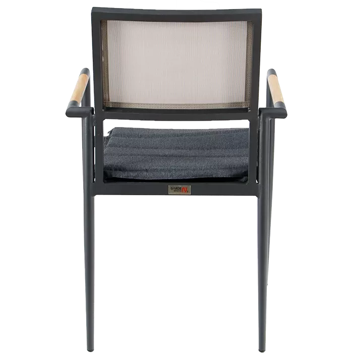 Terrassenstuhl Kronos anthrazit