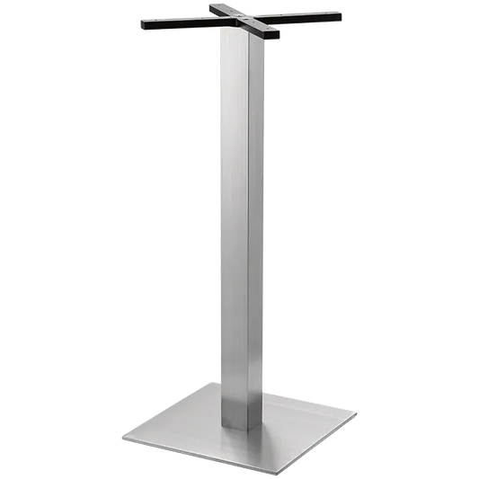 Stehtischgestell 40x40cm Edelstahl