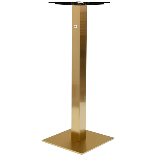 Stehtischgestell 40x40cm Gold