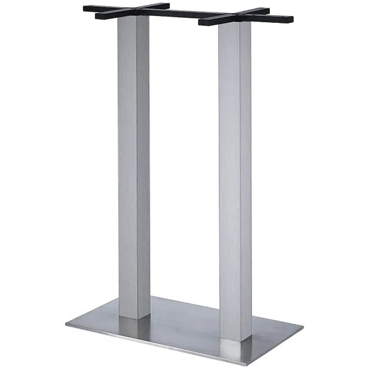 Stehtischgestell 40x70cm Edelstahl