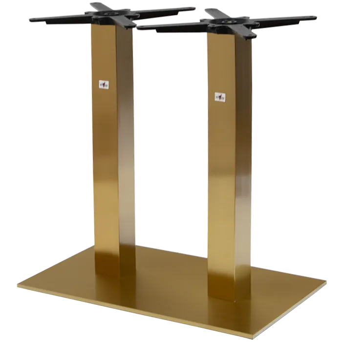 Tischgestell 40x70cm Gold