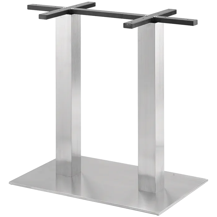 Tischgestell 45x70cm Edelstahl