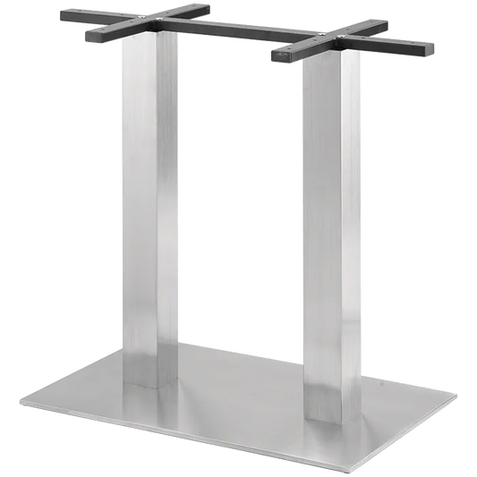 Tischgestell 45x70cm Edelstahl