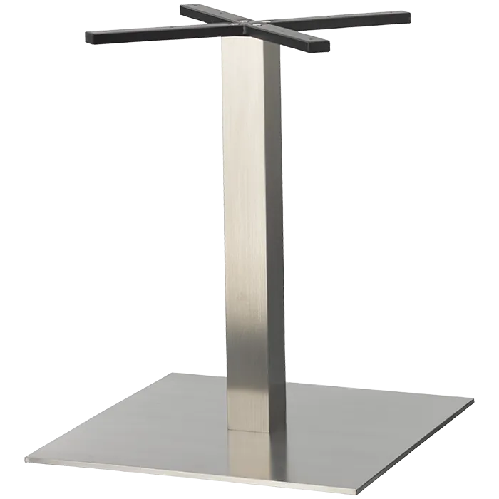 Tischgestell 60x60 cm Edelstahl