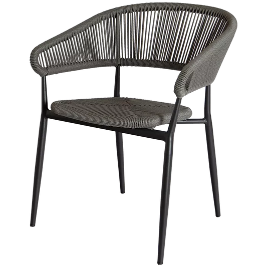 Terrassenstuhl Victoria anthrazit