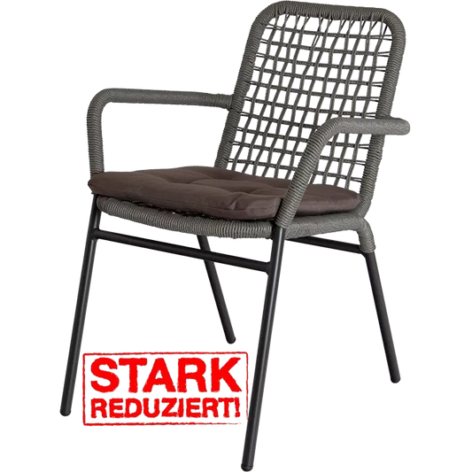 Terrassenstuhl Virtus anthrazit