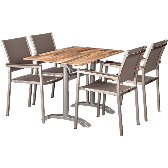 Set Sedna und Tisch Norway maple 110x70 cm