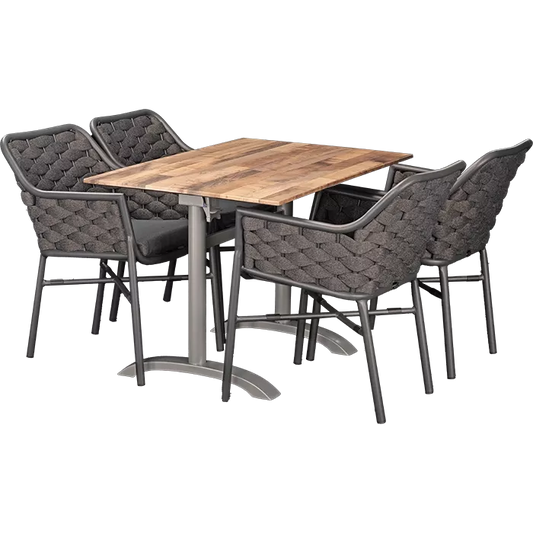 Set Varuna und Tisch Norway maple 110x70 cm