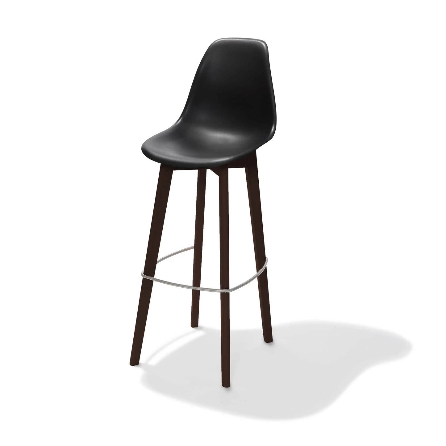 Barhocker Keeve schwarz dunkelbraun