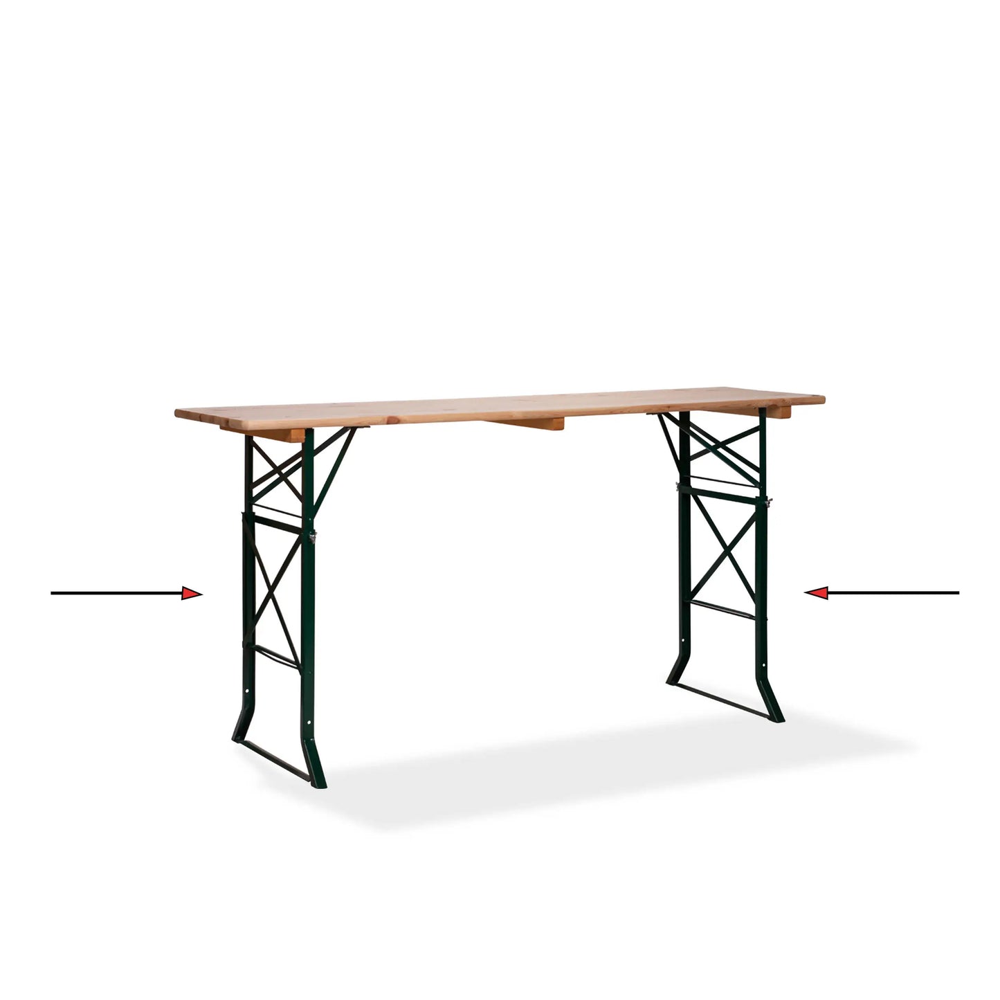 Erhöhung Biertische